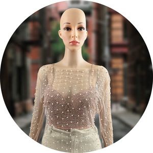 NLK Styles Diamond and Pearls Over size Blouse with Corset